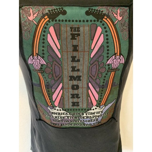 New Rare Vintage The Fillmore Double Sided T Shirt - Picture 6 of 8